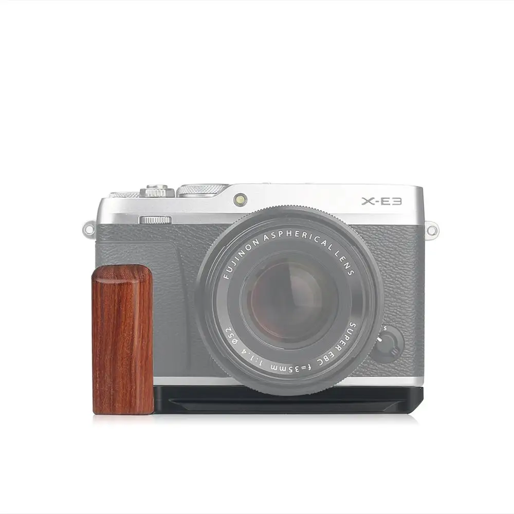

Деревянная рукоятка-кронштейн с алюминиевой основой для FUJI XE3 Fujifilm X-E3
