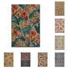 Винтажная Цветочная Настенная картина-розы Бохо Настенный декор античный узор-розовый кремовый потертый шик плакат Ботаническое искусство холст подарок