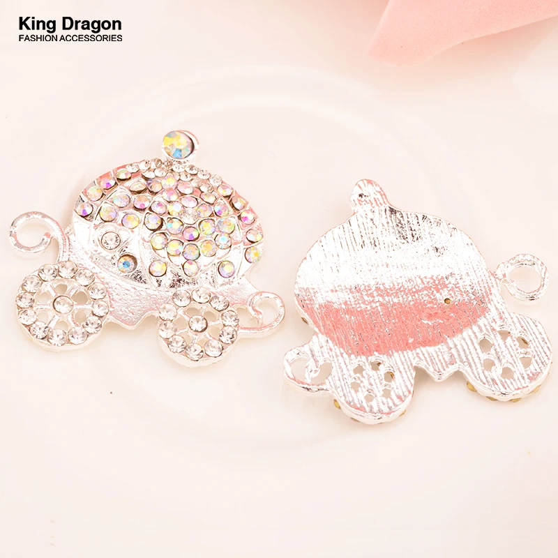 New Arrival Rhinestone Princess Carriage AB Color Used On Hair Craft Flat Back 20pcs/lot 32MM KD282 | Дом и сад
