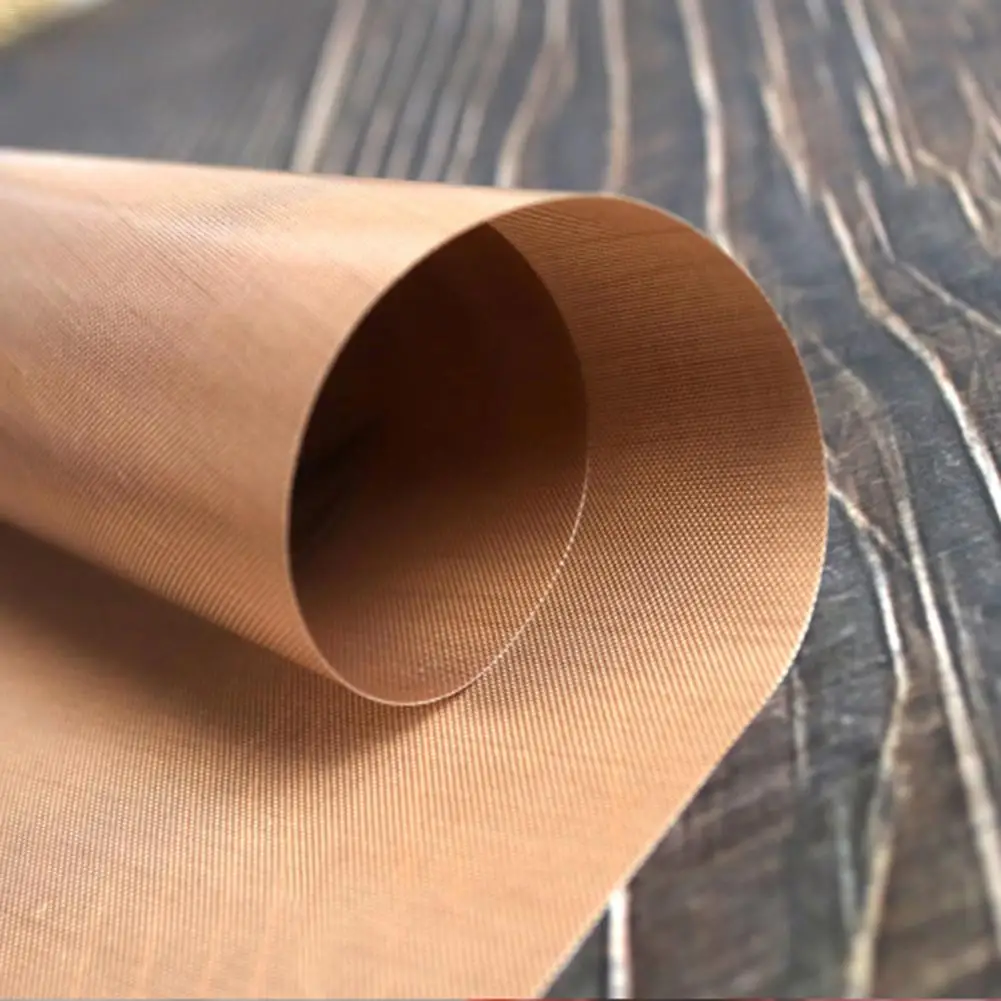 Тефлоновый горячий пресс многоразовый коврик для выпечки антипригарный процесс