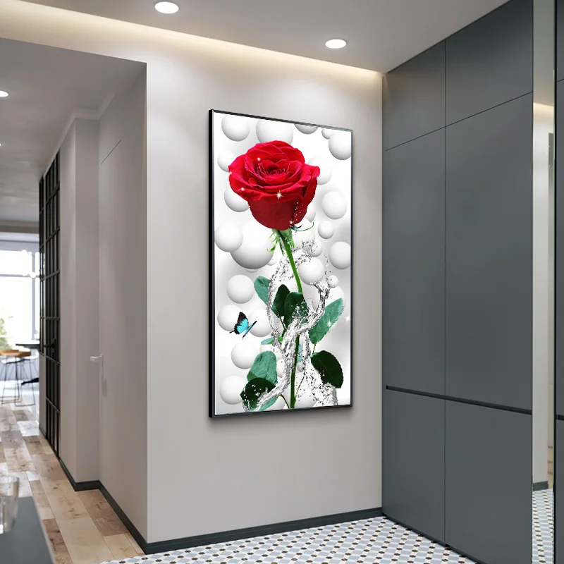 Картина Настенная настенная красные розы|Рисование и каллиграфия| |