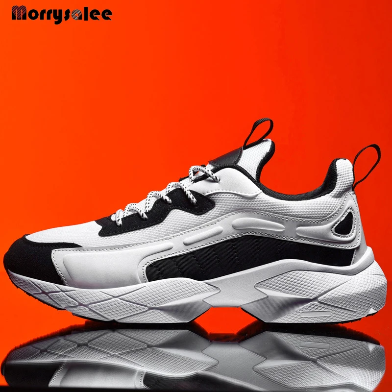 2022 New Sneakers Man Increase Dady Shoe Spring Summer Autumn Breahable Ligth Men's Fashion Casual  Plus Size Sneakers