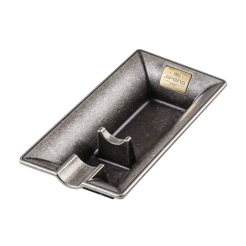 

Metal Gadgets Cigar Ashtray Simple Design Cigarette Ashtrays Pokcet Tobacco Ash Tray Portable Ashtray For COHIBA Cigar CA-010a