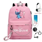 Милые Прошитые зарядка через USB рюкзак LaptopTravel рюкзак для девочек Для женщин прогулочные товары для работы Водонепроницаемый рюкзак для ноутбука Ёмкость Mochilas