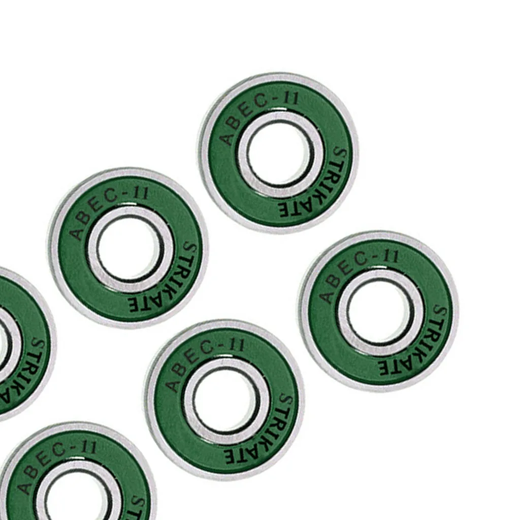8 шт. ABEC 11 роликовые подшипники 608RS качественный подшипник для скейтборда