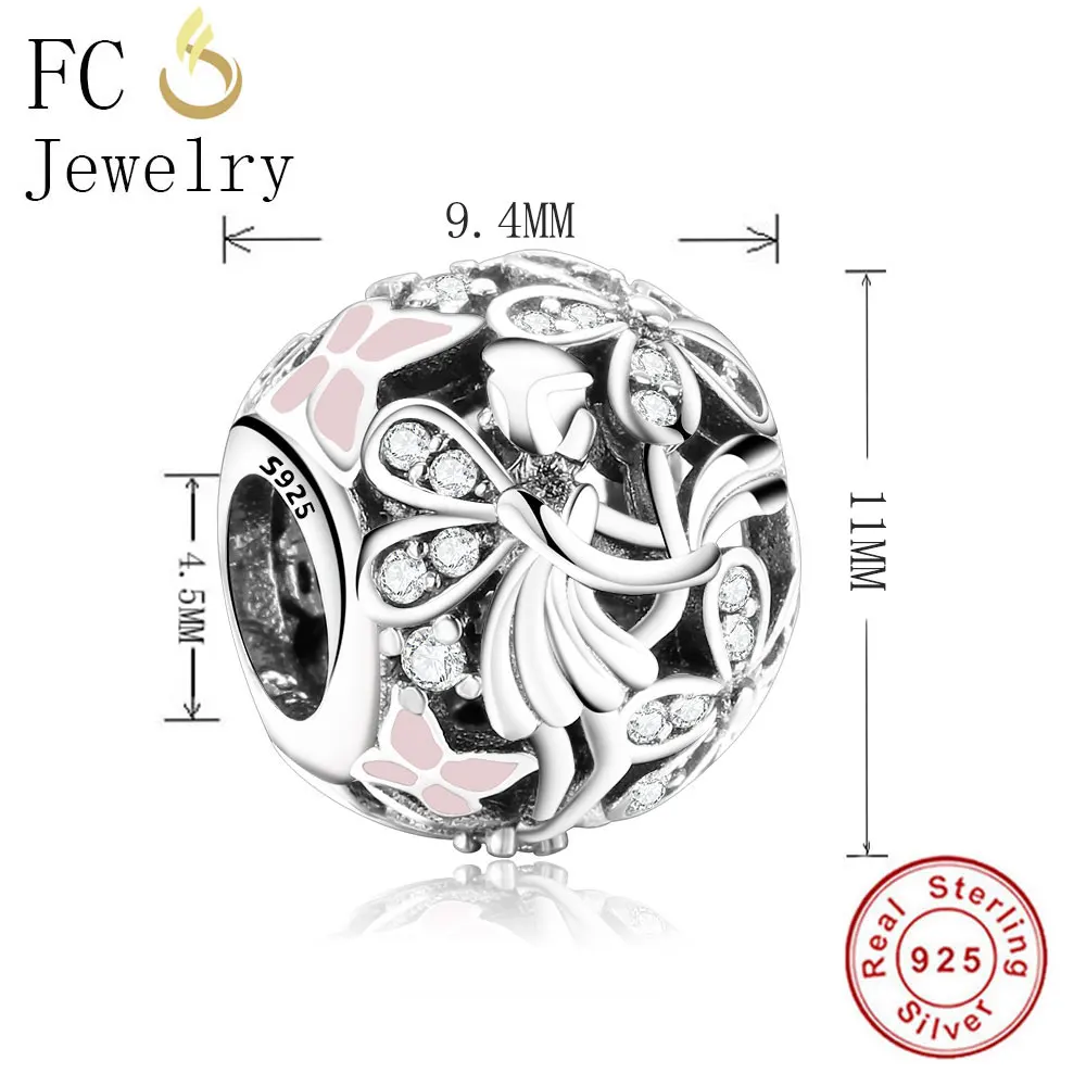FC ювелирные изделия подходят оригинальные брендовые шармы браслет 925