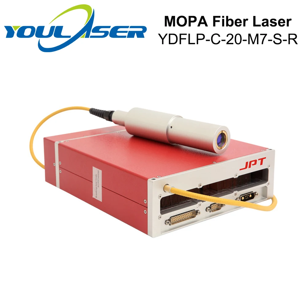 YOULASER JPT YDFLP-C-20-M7-S-R MOPA волоконно-лазерный модуль шириной импульса 20 Вт с красной