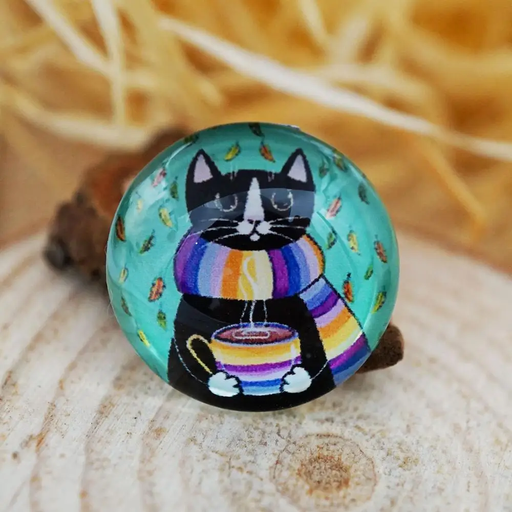 Кабошоны круглые для изготовления браслетов ювелирных изделий 2 шт./лот 30 мм 35