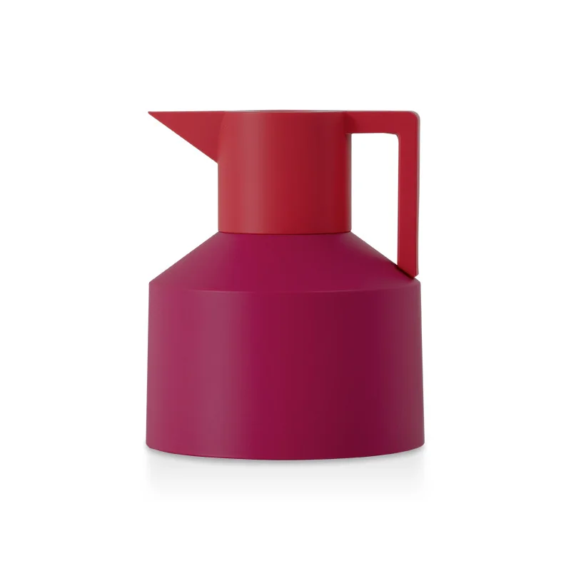

Geometric light luxury stainless steel 304 double-layer vacuum kettle large capacity hot water kettle high value thermos bottle