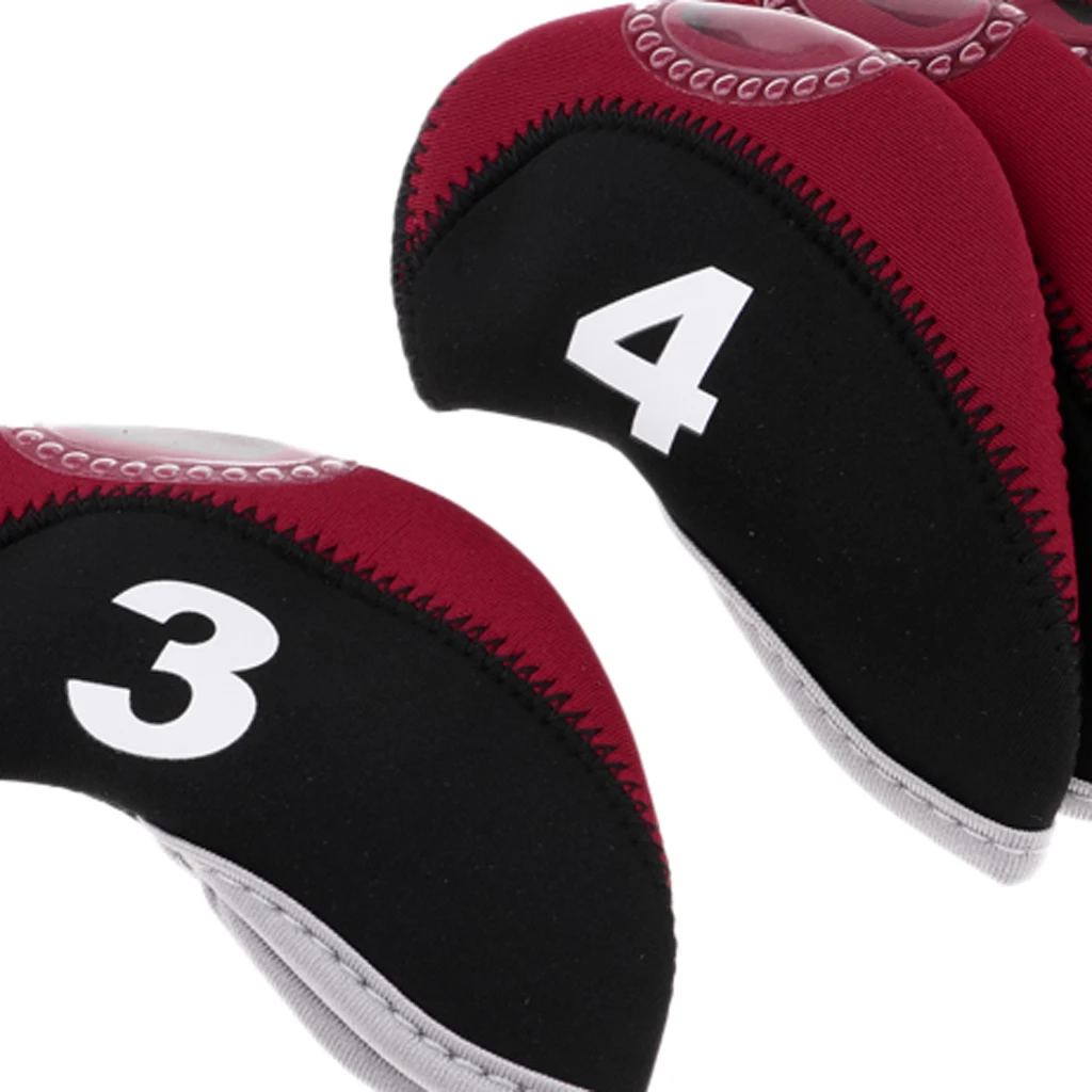 10 дюймов железная крышка с клиновидной головкой для клюшек гольфа защитный