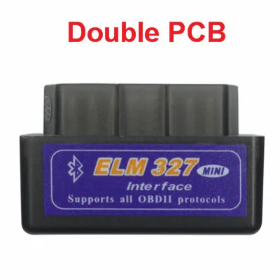 ELM327 Black ELM 327 Bluetooth V1.5 PIC18F25K80 OBD2 elm327 сканер автомобильный диагностический инструмент elm327 Поддержка OBD OBD2 протокол J1850 для Android - Цвет: ELM327 Black