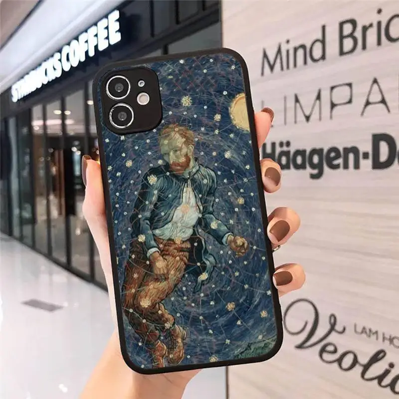 

Jean Michel Basquiat Art Graffiti Phone Case Matte Transparent for iPhone 7 8 11 12 s mini pro X XS XR MAX Plus cover funda