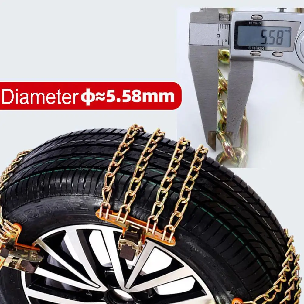 1 шт. цепь для снега противоскользящие аварийные цепи на шины автомобиля SUV Pickup