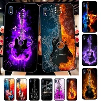 toplbpcs guitar music phone case for samsung a30s 51 71 10 70 20 40 20s 31 10s a7 a8 2018