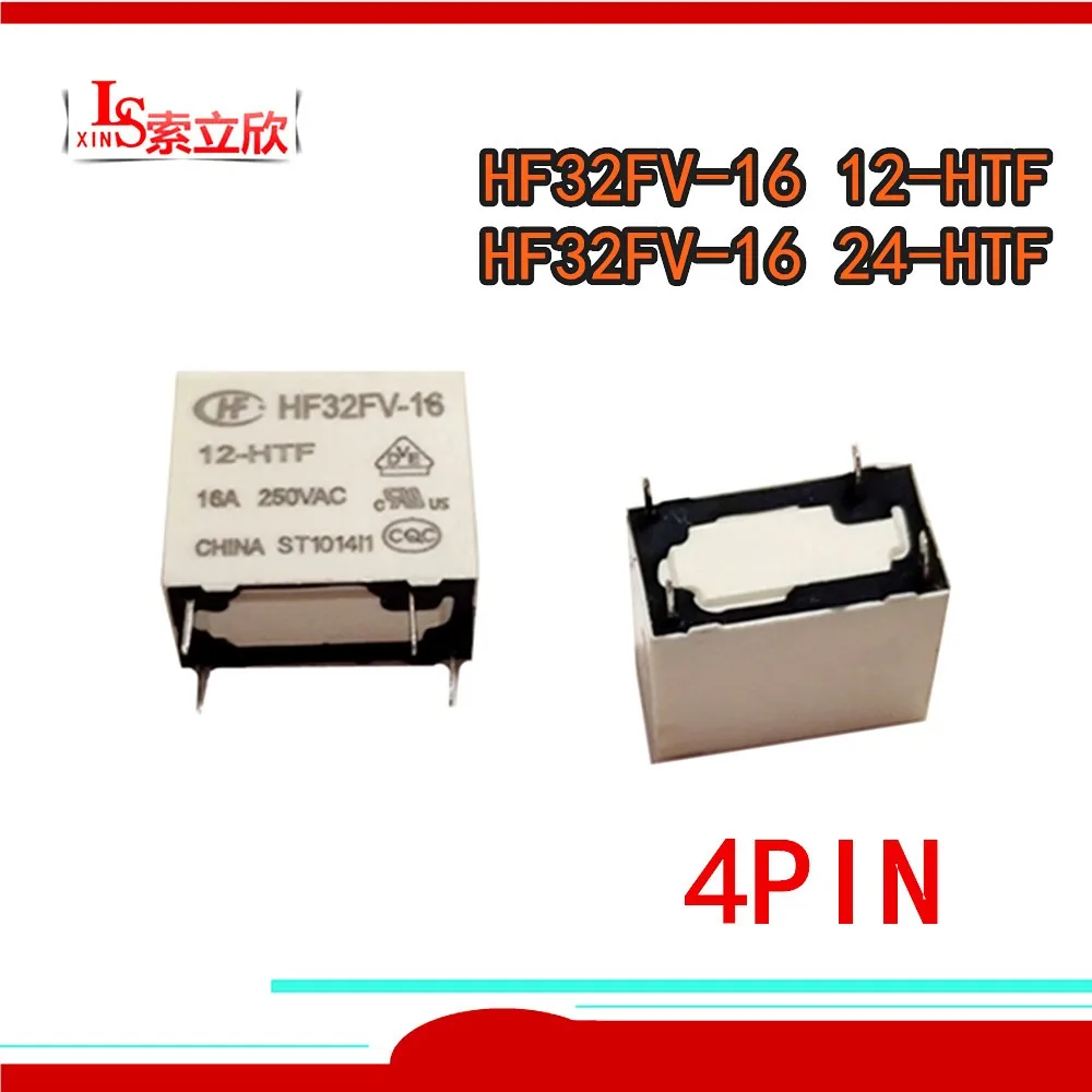 10 шт./лот 100% новый реле HF32FV 16 12 HTF 24 4PIN 12V 24V|Реле| |