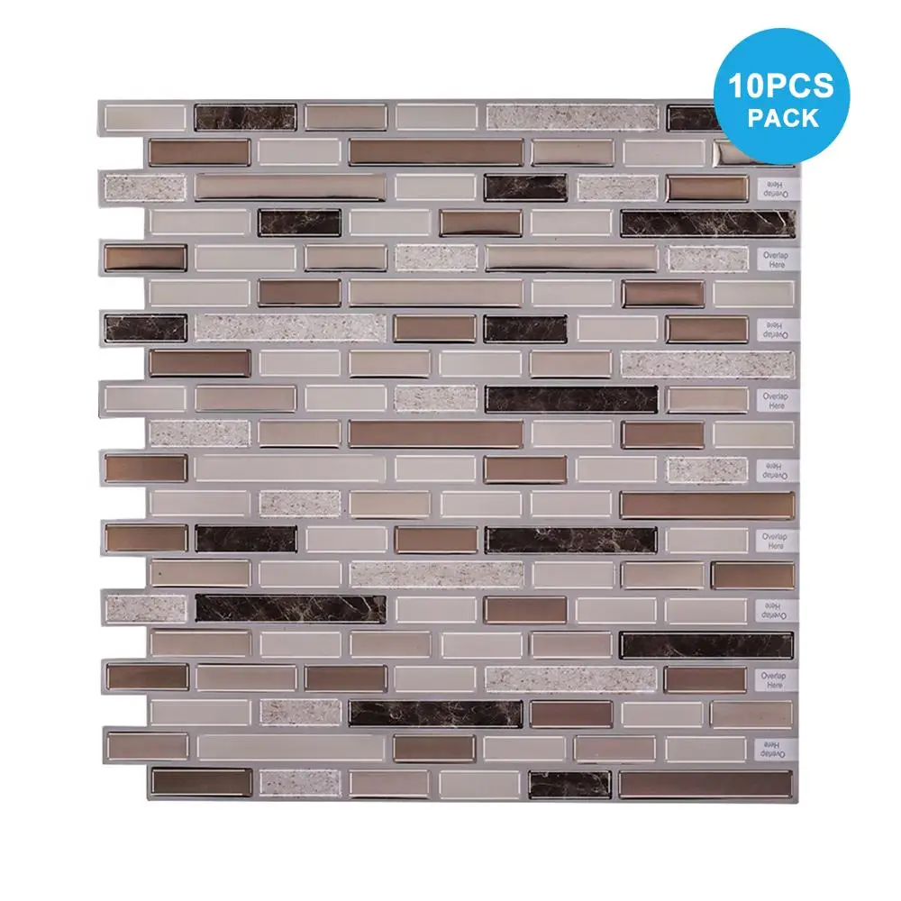 Яркая самоклеящаяся водостойкая плитка большого размера стикеры для обои с