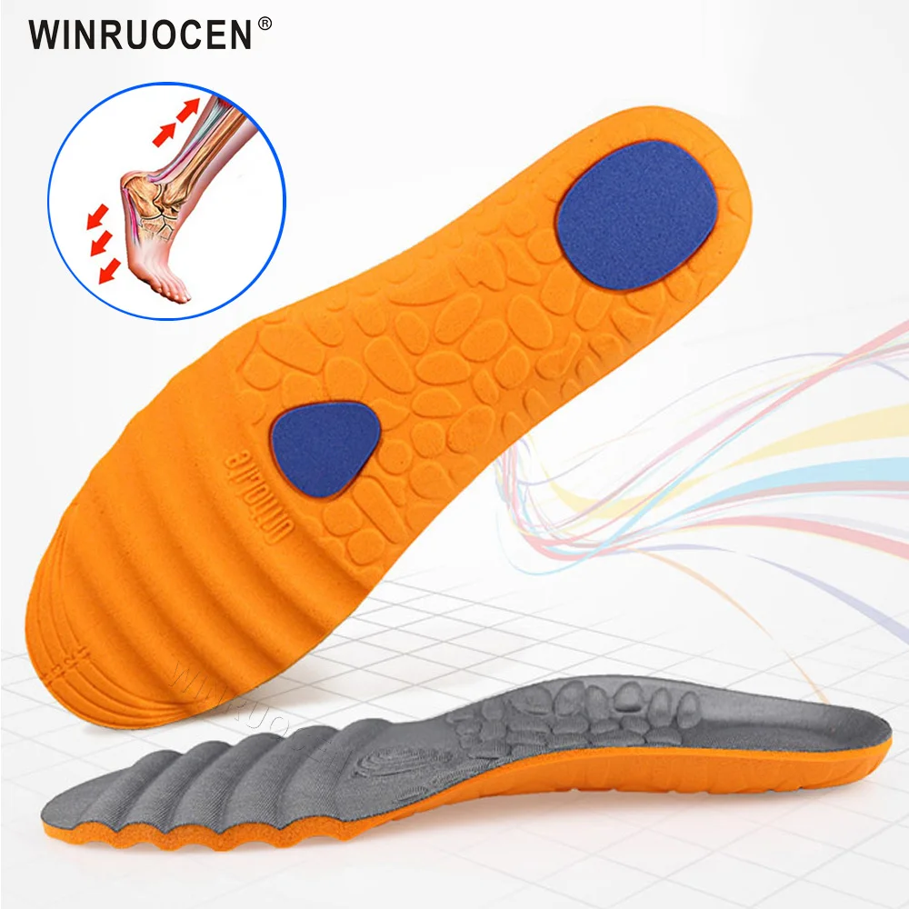 

Стельки WINRUOCEN из пеноматериала, дышащие, для мужчин и женщин