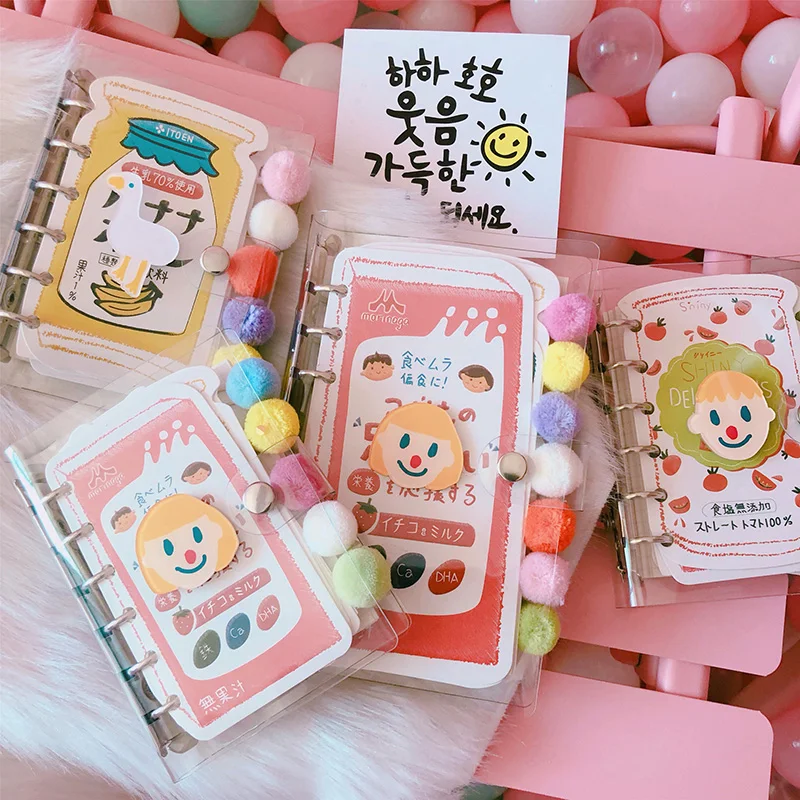 Дневник Kawaii A6 органайзер планировщик сделай сам корейский милый женский