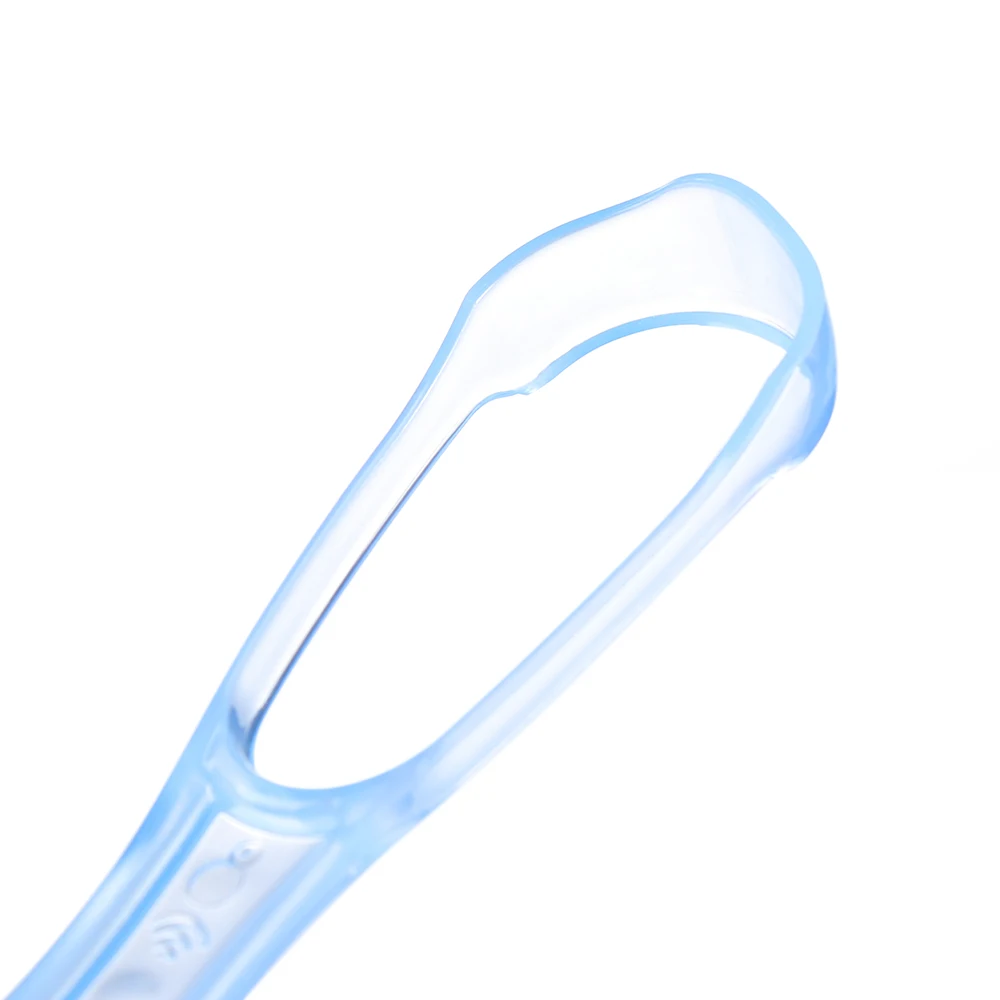 1 шт. двусторонний силиконовый скребок для языка|Зубные щетки| |