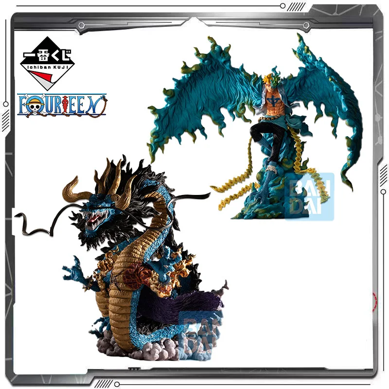 

Bandai Ichibansho One Piece Kaido Dragon Form Marco Phoenix аниме экшн-фигурка из ПВХ Коллекционные детские модели игрушки
