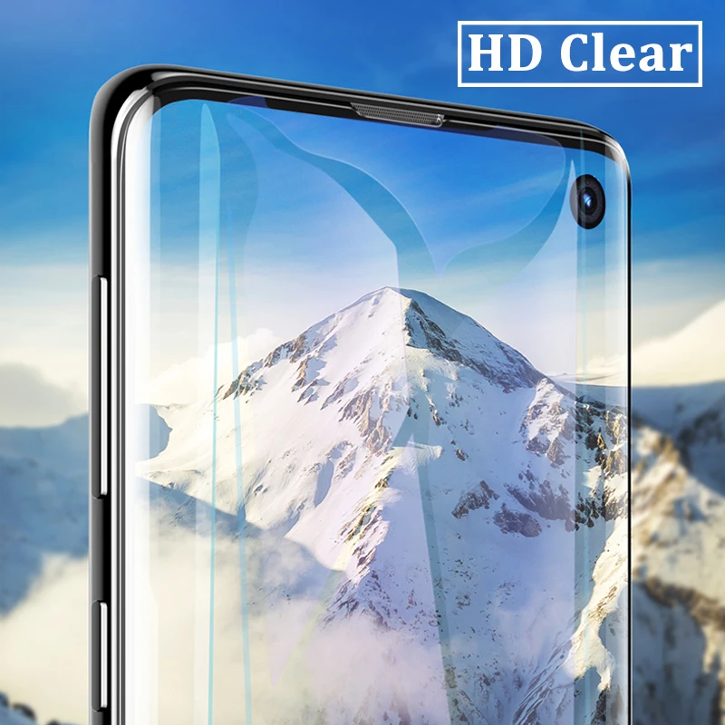 3D Защитное стекло для Samsung s10 plus s10e закаленное galaxy s 10 10e tremp samsun samsum galax s10lite cam