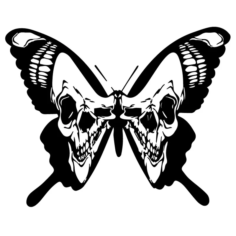 Автомобильная наклейка Дизайн Искусство двойной пропеллер Бабочка ПВХ