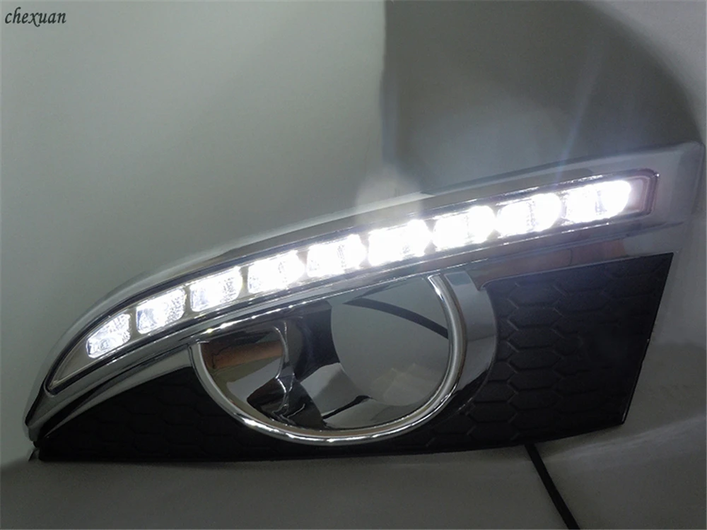 CSCSNL реле поворота для стайлинга автомобиля 12 в светодиодный ные дневные ходовые