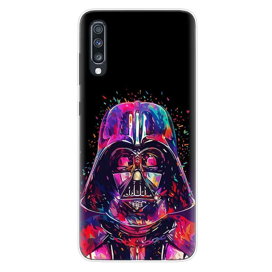 С принтом Звездные войны акварелью моды мягкий бампер чехол для телефона