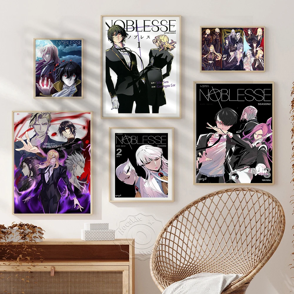 

Anime Noblesse Poster, Wall Stickers, Noblesse Prints Poster, Anime Poster, Wall Picture, Kids Room, Home Decor, Bar Pub Club