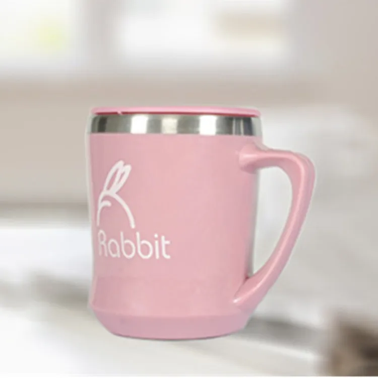 Стакан для воды из нержавеющей стали чашка пары большая живота с крышкой