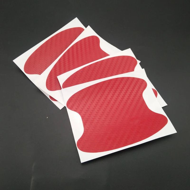 Универсальная защитная чаша для автомобильных дверей из 4 углеволокна