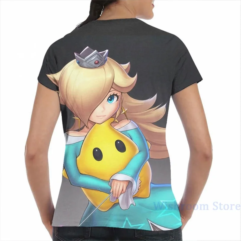 Футболка Rosalina (Ultimate) для мужчин и женщин модная рубашка с принтом по всей длине