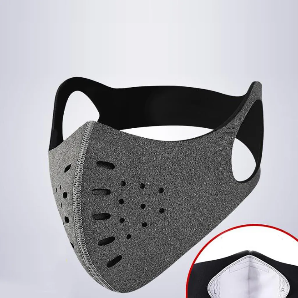 

Motorcycle Face Mask PM2.5 Breathable Anit-fog Balaclava Dustproof Face Mask Unisex Cycling Sport Protection Masks