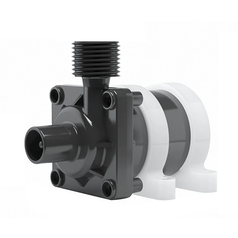 

53CA DC 12V 24V Brushless Water Pump Silent Thread Solar Max 7m 900L/H Heater Shower Floor Heating Booster Pumps