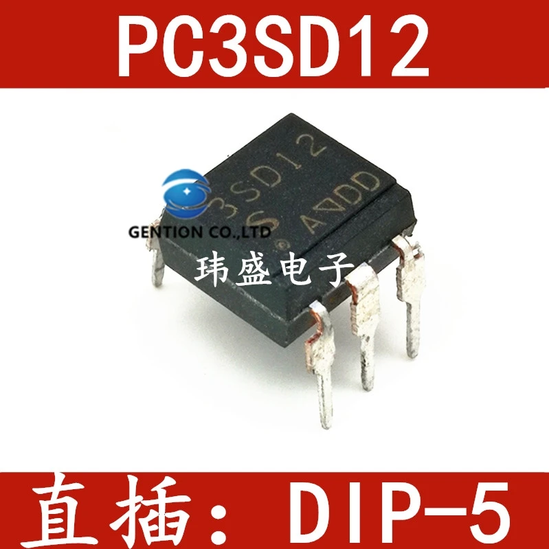 

10 шт. 3SD12 PC3SD12 DIP-5 Выходная световая связь в наличии 100% новая и оригинальная