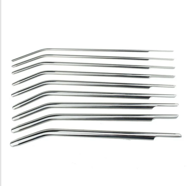 Удлинитель из нержавеющей стали для задержки эякуляции игрушки металла