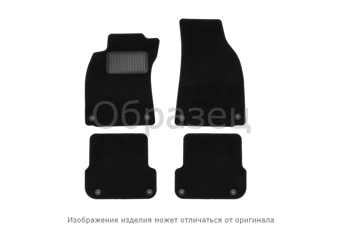 Коврики в салон TOYOTA Hilux 2010- пик. 4 шт. (текстиль) |