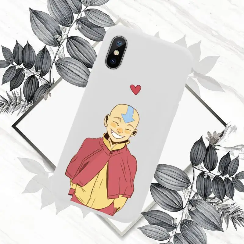 

The last airbender Phone Case Candy Color for iPhone 11 12 mini pro XS MAX 8 7 6 6S Plus X SE 2020 XR