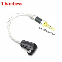thouliess 4 cores silver plated 4pin rsaalo balanced to 3 5mm trrs balanced male audio adapter cable for sr71 sr71b rxmk3 solo