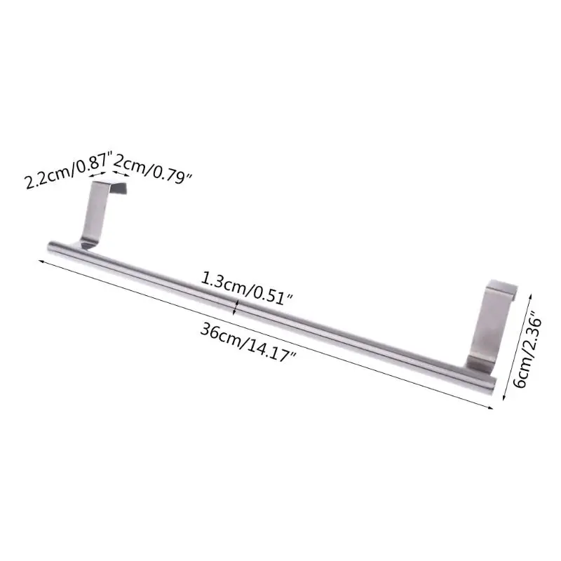 Вешалка для полотенец над дверью вешалка шкафа в гостинице полка из нержавеющей