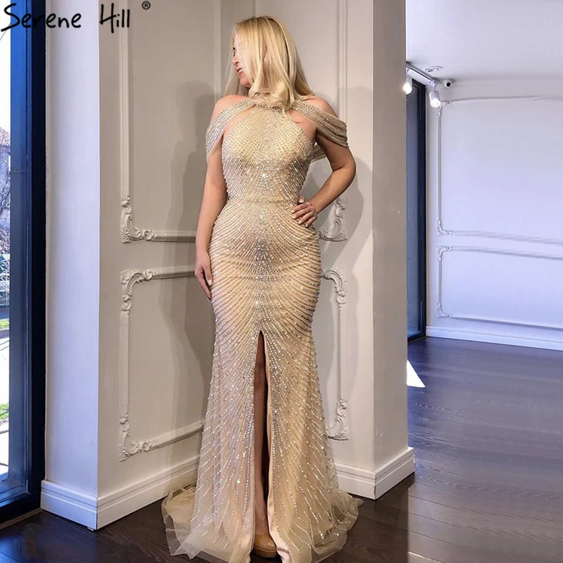Новинка 2021 модные вечерние платья русалки роскошные с блестками без рукавов