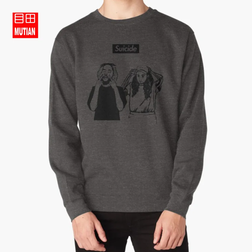 darkgrey-sweatshirt SuicideBoyS арт контуры$ uicideboy$ толстовки с капюшоном suicideboys uicideboy ghostemane lil peep lil xan night - Цвет: darkgrey-sweatshirt