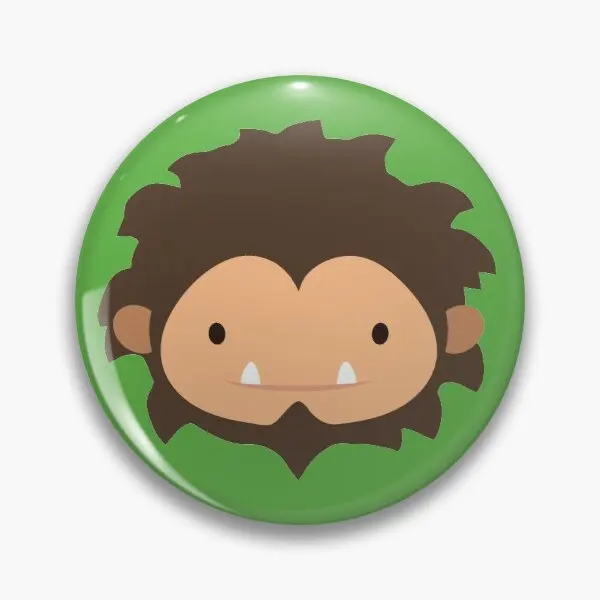 

Sneaky Sasquatch Big Head Customizable Soft Button Pin Decor Cartoon Collar Jewelry Fashion Badge Brooch Lover Lapel Pin