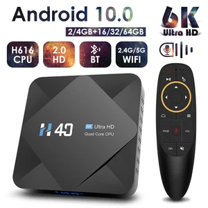 Android TV Box Android 10 4GB RAM 64GB ROM 6K H.265 Media Player 3D Video 2.4G 5GHz Wifi Bluetooth S in Pakistan