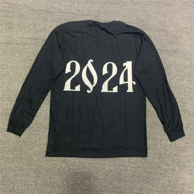 

Long-sleeved Kanye West Chicago President Sweatshirt Fall/Winter Men's and Women's 1:1 Best Quality Fashionable Dynamic Style
