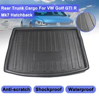 kick pad cargo liner boot tray rear trunk cover matt mat floor carpet for vw golf gti r mk7 hatchback 2013 2014 2015 2016 2018