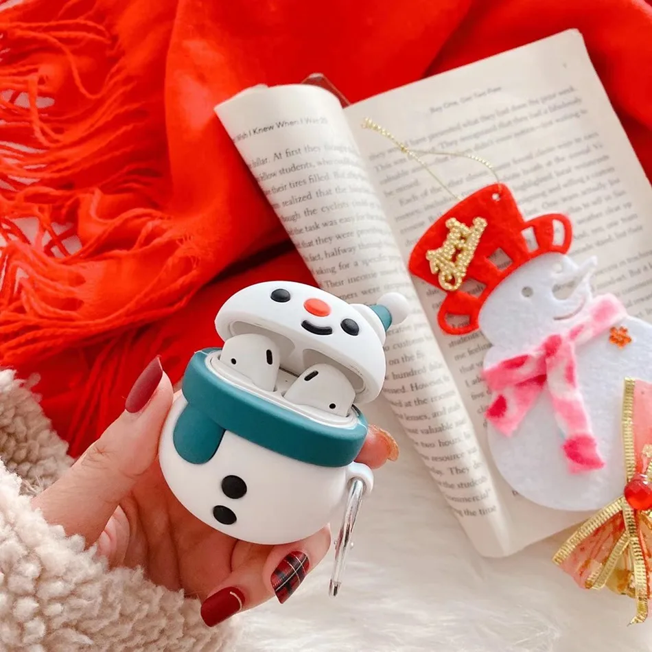1084-G Чехол для Airpods с милым мультяшным рисунком, чехол для наушников s для Apple Airpods 2, фруктовый клубничный персик, чехол для наушников, наушники с кольцом - Цвет: 1084-G