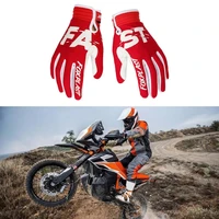 1pair motorcycle sports gloves wear resistant full cover exercise supplies bike riding scooter accessories gloves for outdoor