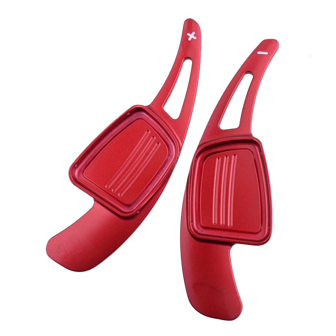 

1 Pair Car Red Steering Wheel Paddle Shifter Extension Cover Fit for Audi A3 S3 A4 S4 A5 S5 Q3 Q5 SQ5 Q7 SQ7 TT TTS SQ2 2019