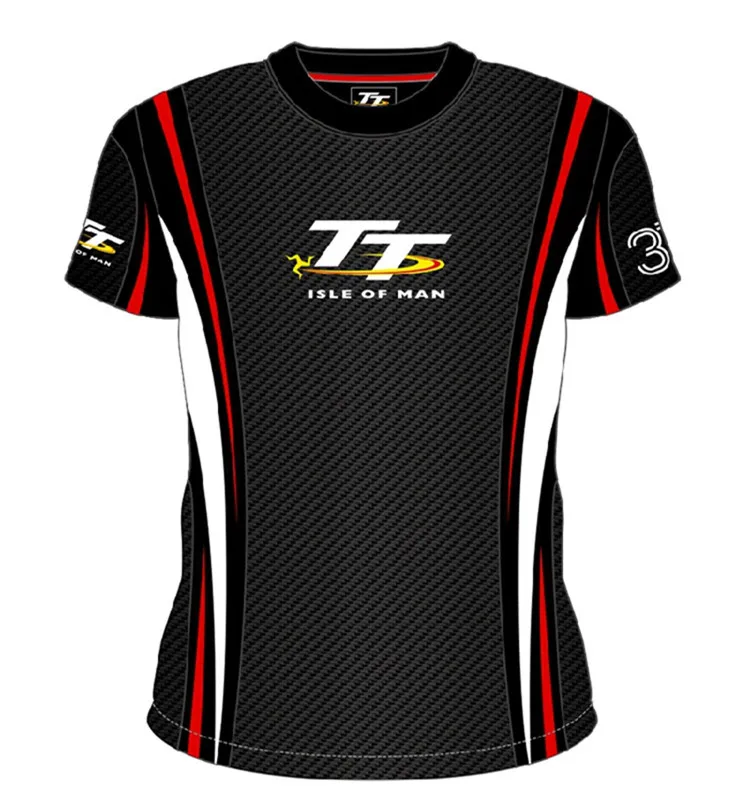 Рубашка гоночная TT IILS для мужчин мотоциклетная футболка Повседневный дышащий